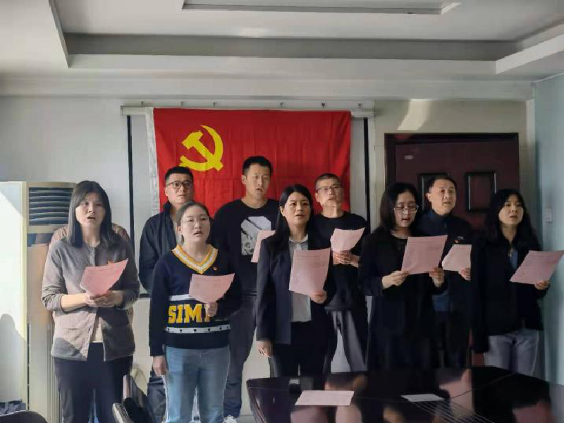 鄭州建投工程咨詢公司黨支部開展“唱紅歌、頌經(jīng)典”黨史學(xué)習(xí)教育活動